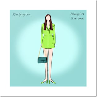 Kim Jung Eun Outfit 6 From Strong Girl Nam Soon Posters and Art